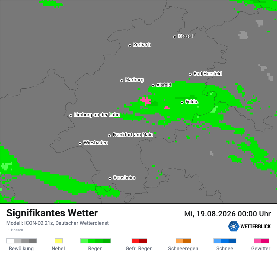 Signifikantes Wetter