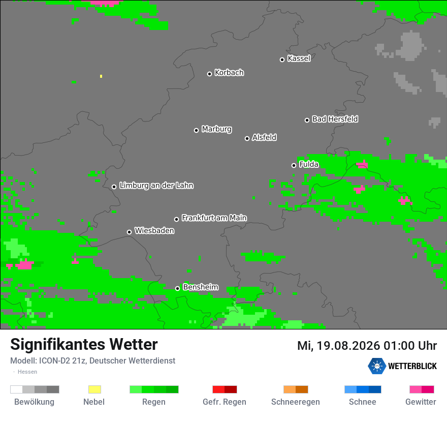 Signifikantes Wetter