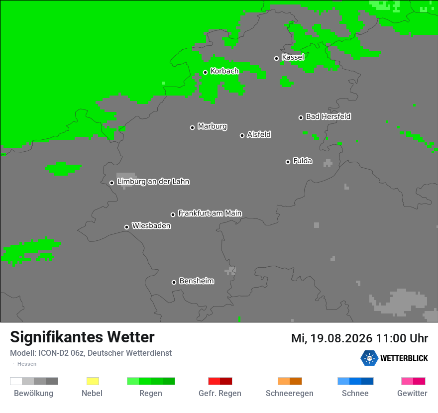 Signifikantes Wetter