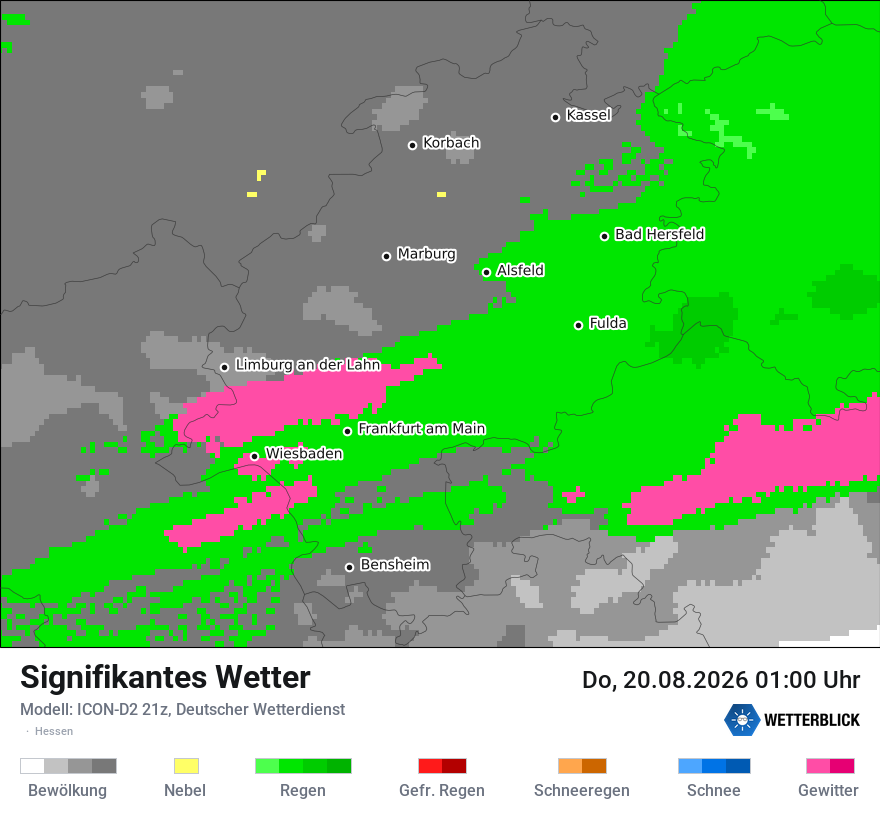 Signifikantes Wetter