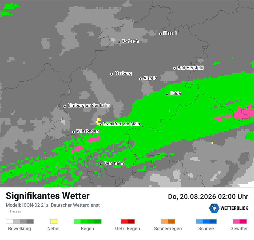 Signifikantes Wetter