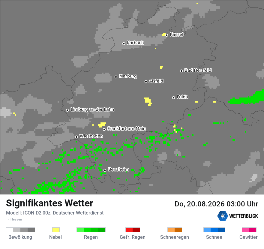 Signifikantes Wetter
