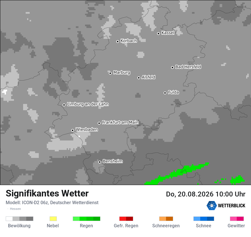 Signifikantes Wetter