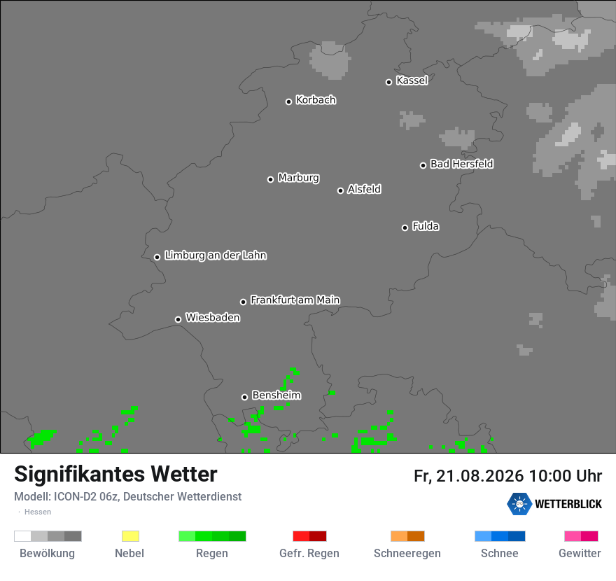 Signifikantes Wetter