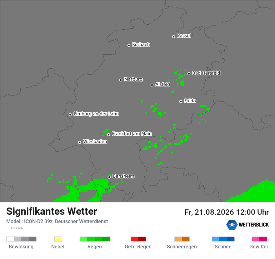 Signifikantes Wetter