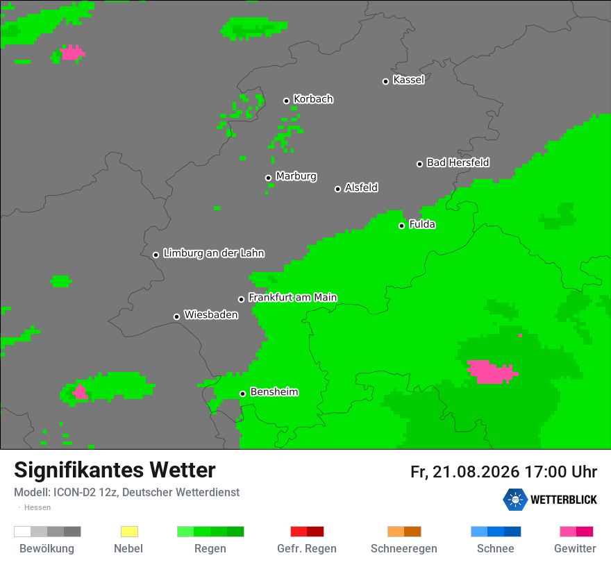 Signifikantes Wetter