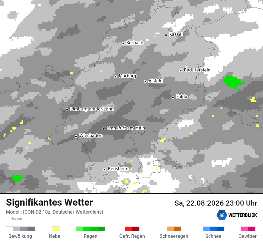 Signifikantes Wetter