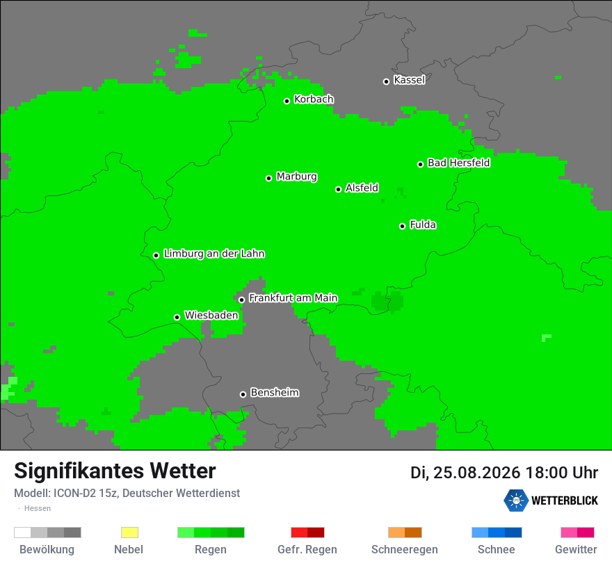 Signifikantes Wetter