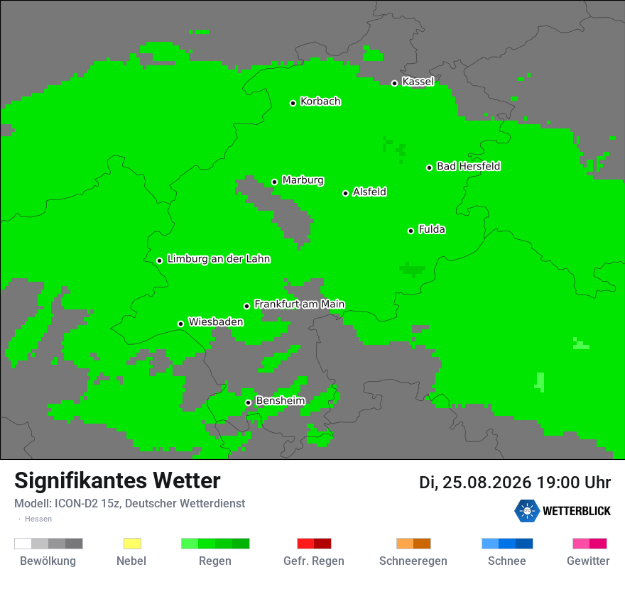 Signifikantes Wetter