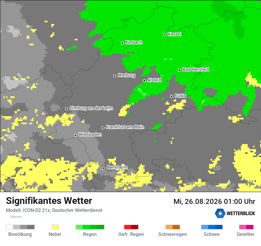Signifikantes Wetter