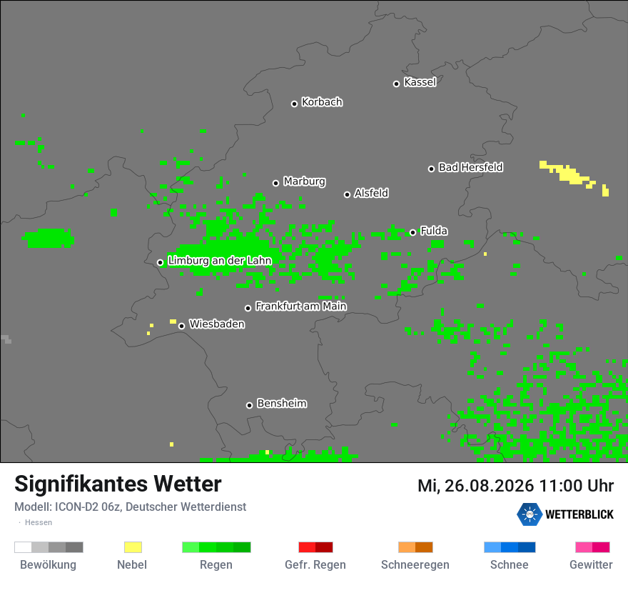 Signifikantes Wetter