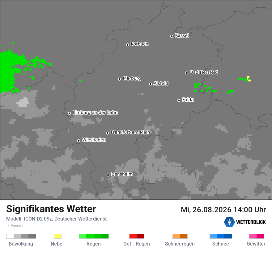 Signifikantes Wetter
