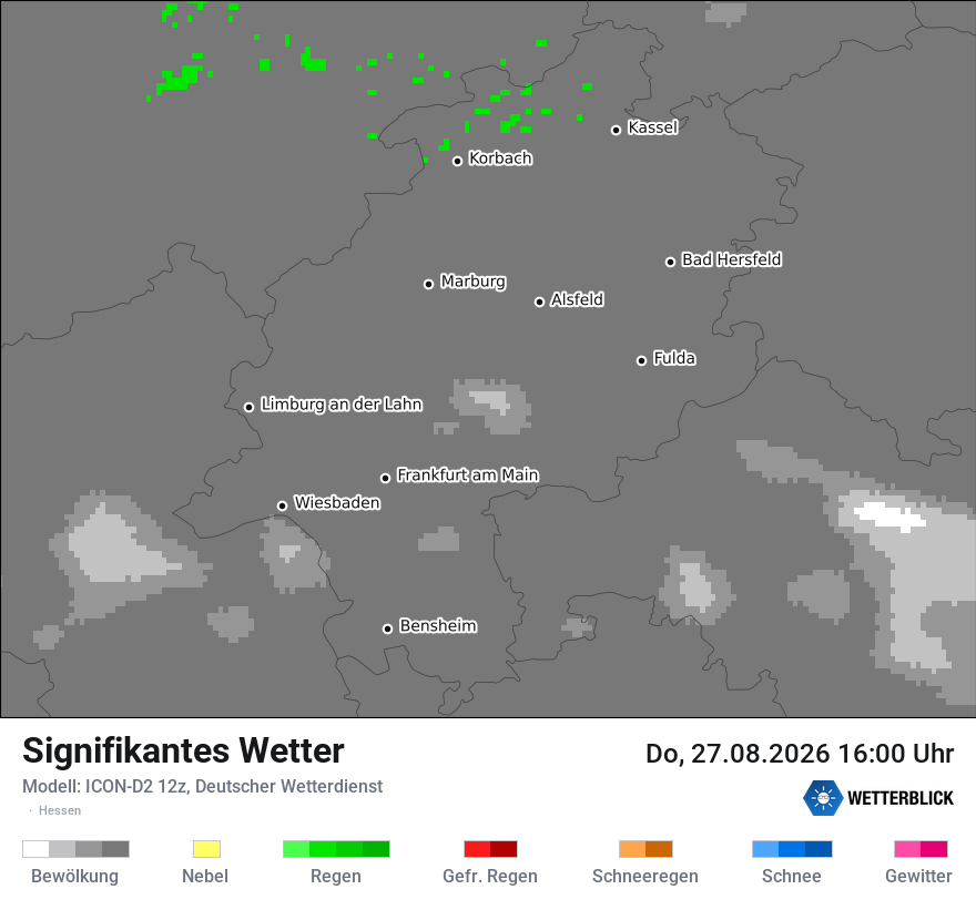 Signifikantes Wetter