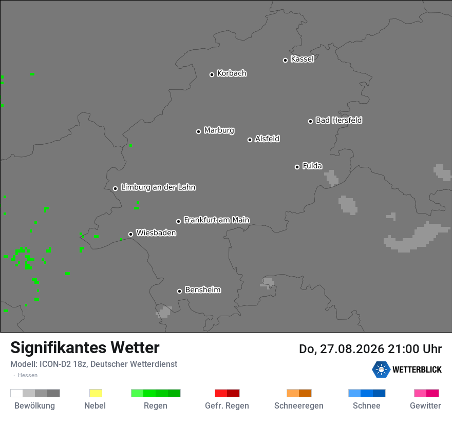 Signifikantes Wetter