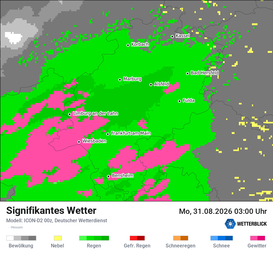 Signifikantes Wetter