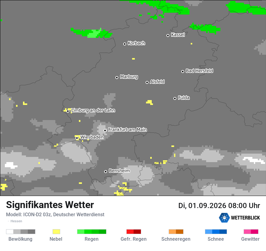 Signifikantes Wetter