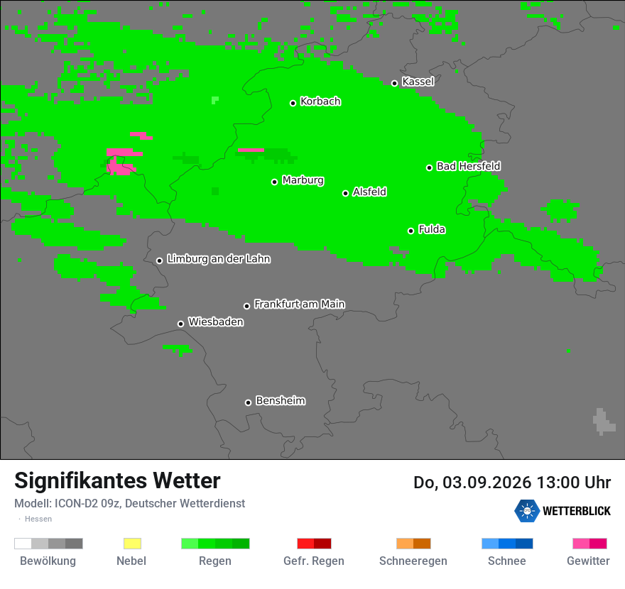 Signifikantes Wetter