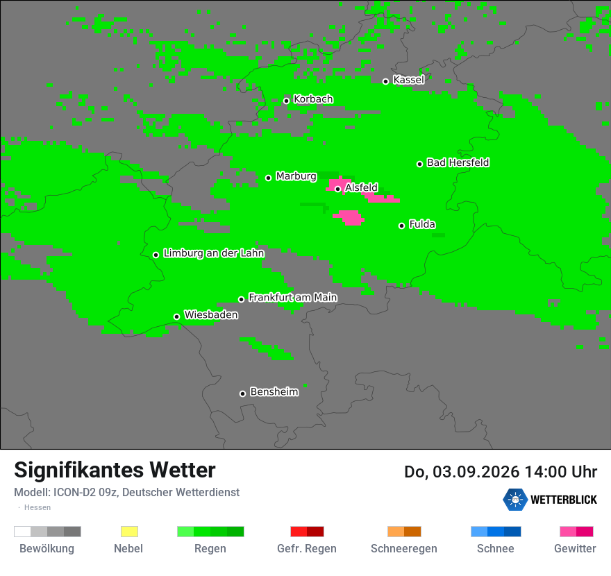 Signifikantes Wetter