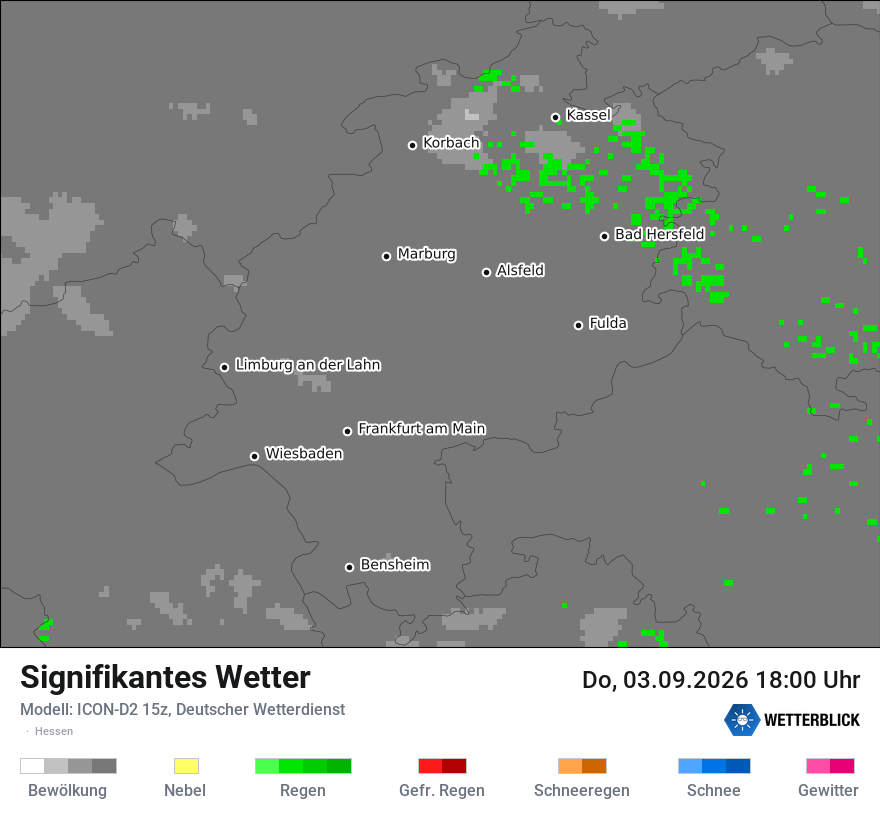 Signifikantes Wetter