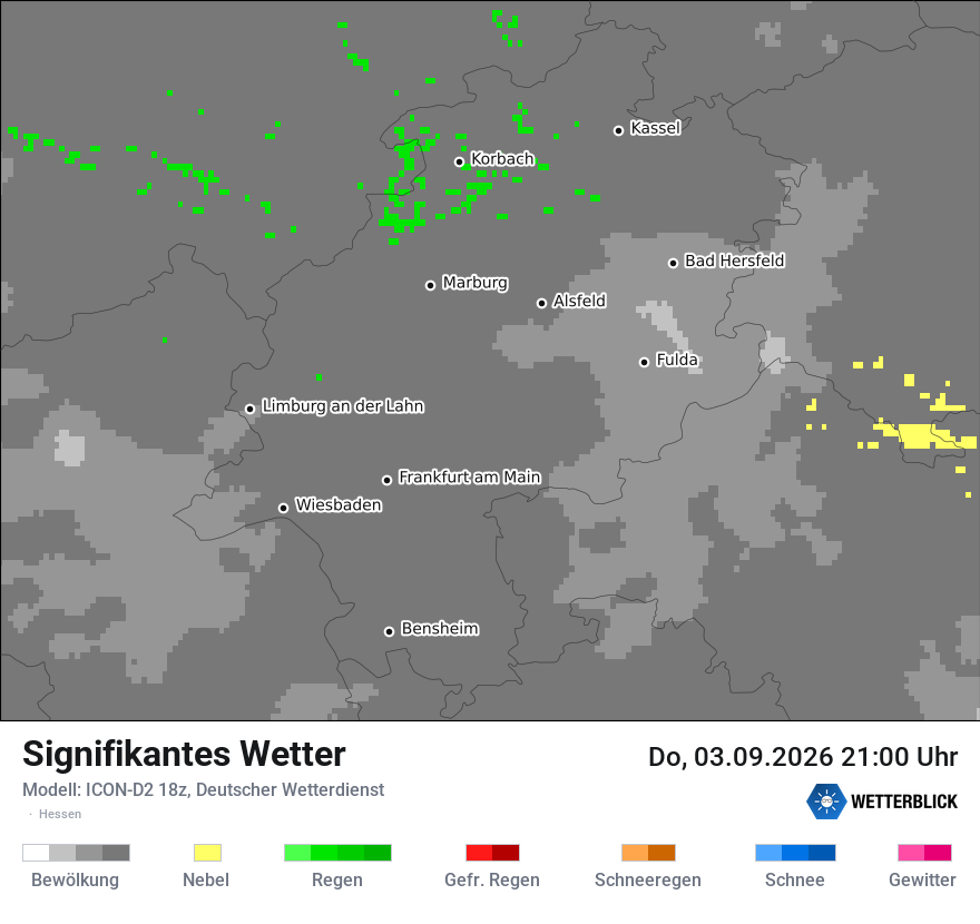 Signifikantes Wetter