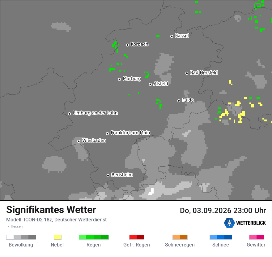 Signifikantes Wetter