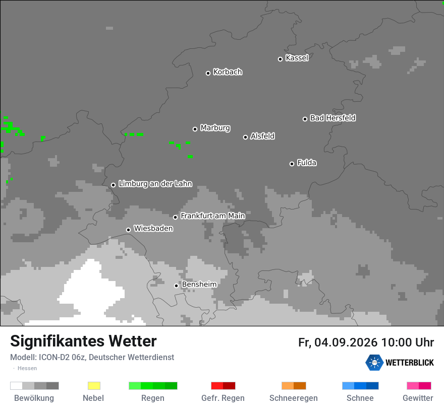 Signifikantes Wetter