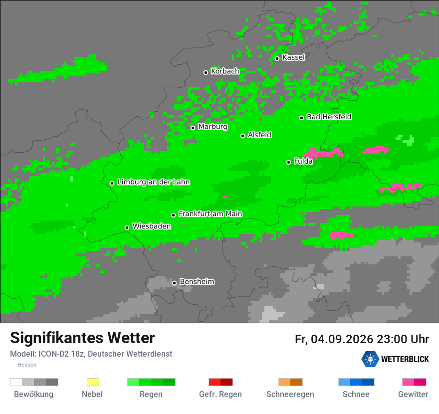 Signifikantes Wetter
