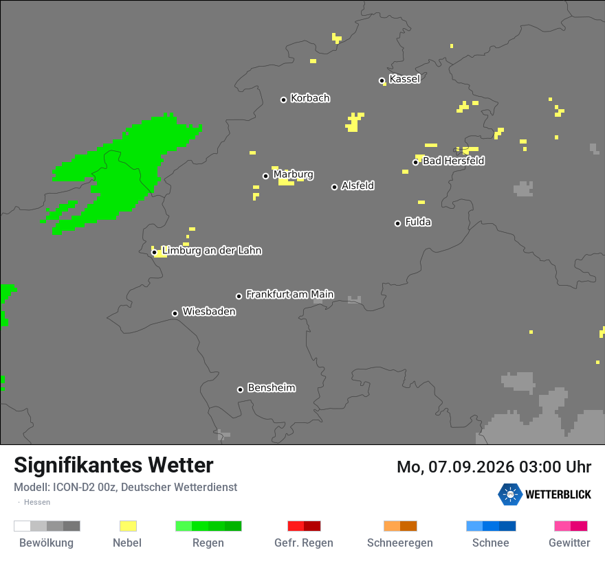 Signifikantes Wetter
