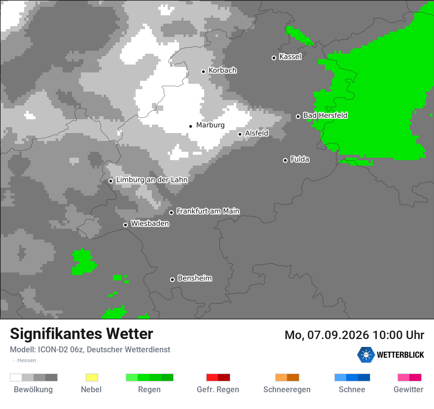 Signifikantes Wetter