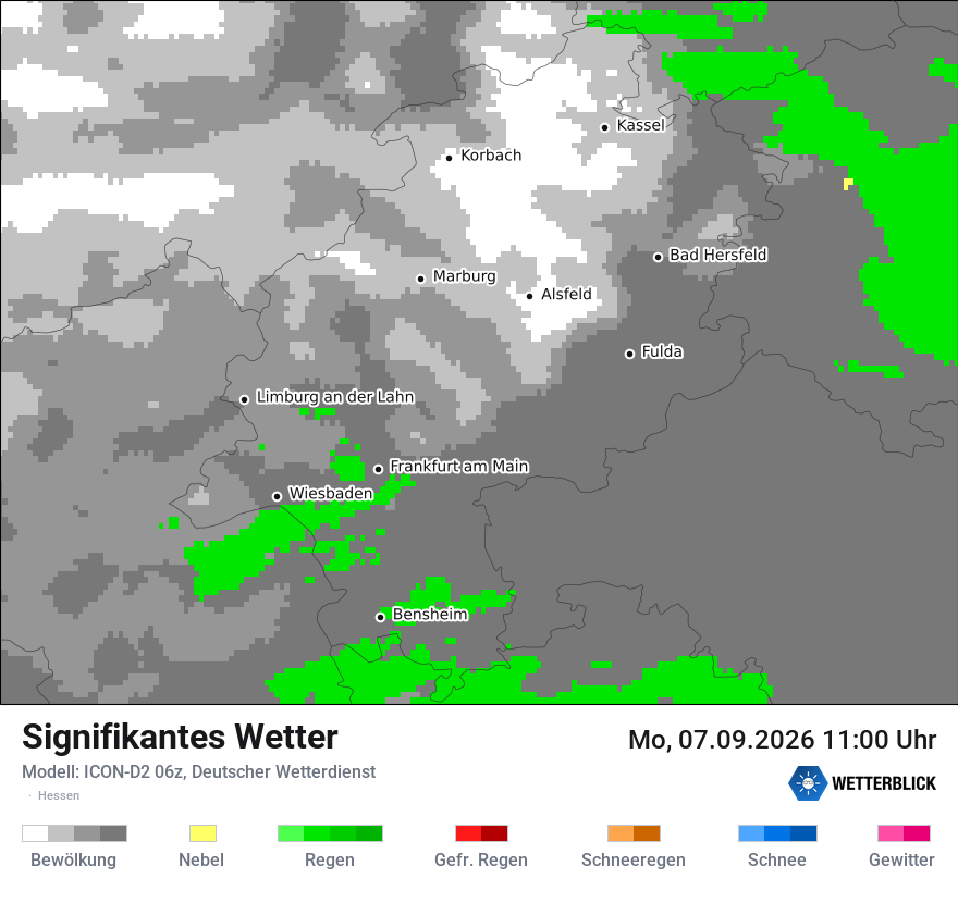 Signifikantes Wetter