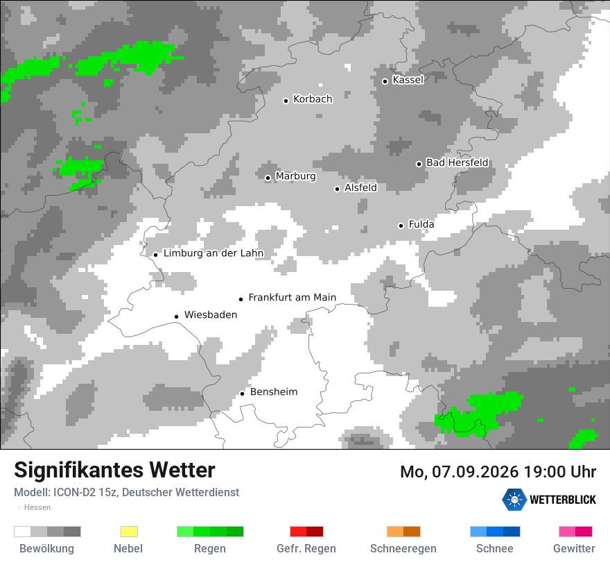 Signifikantes Wetter