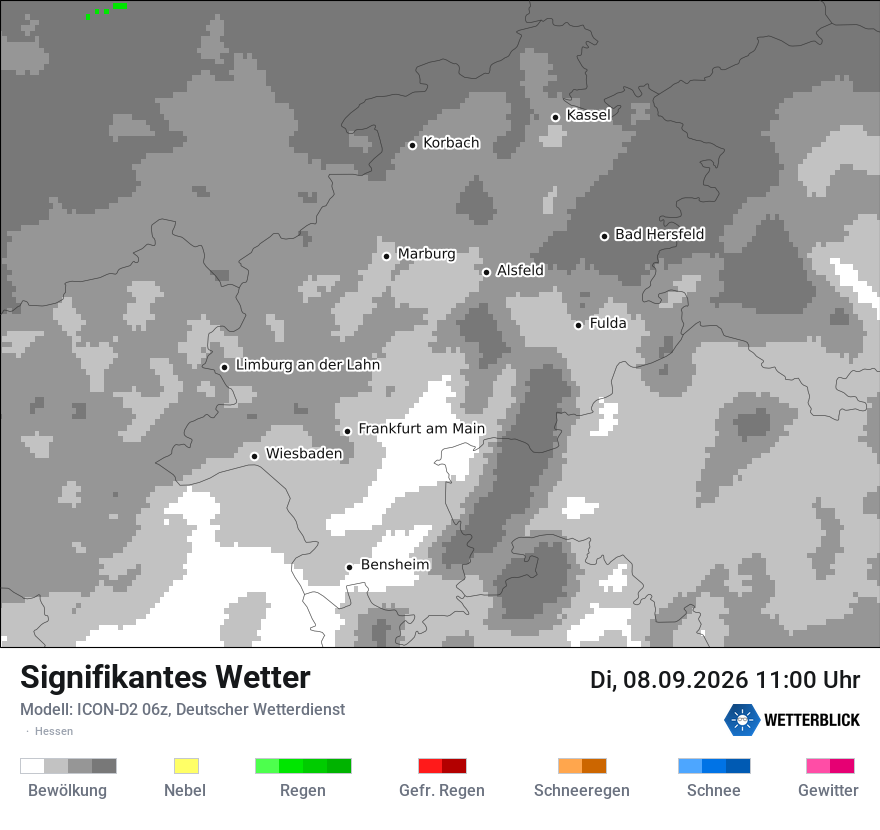 Signifikantes Wetter