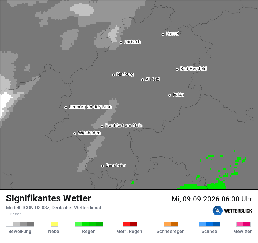 Signifikantes Wetter