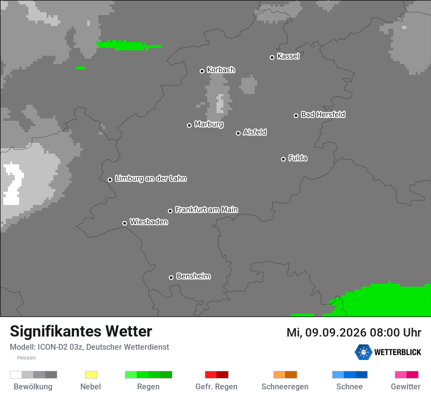 Signifikantes Wetter
