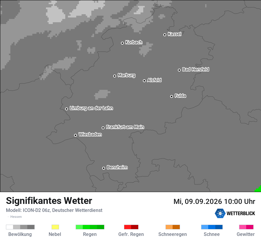 Signifikantes Wetter
