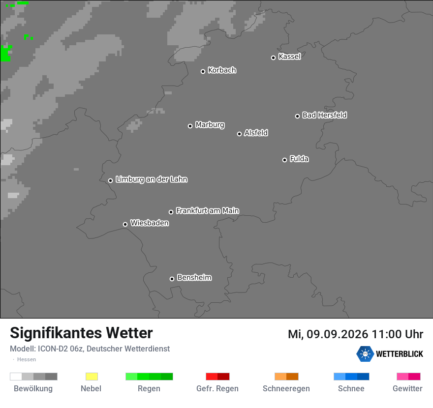 Signifikantes Wetter