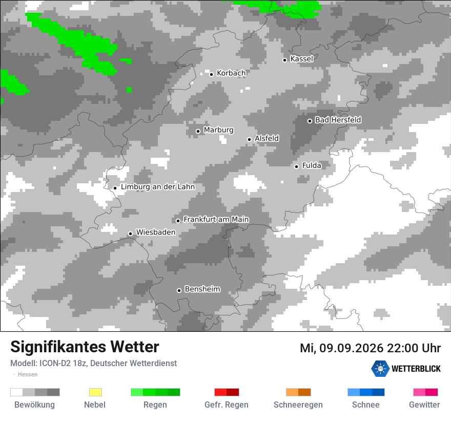 Signifikantes Wetter