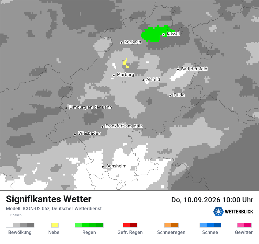 Signifikantes Wetter
