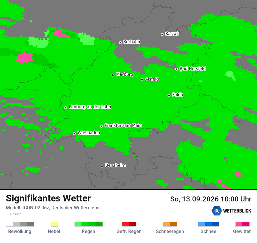 Signifikantes Wetter