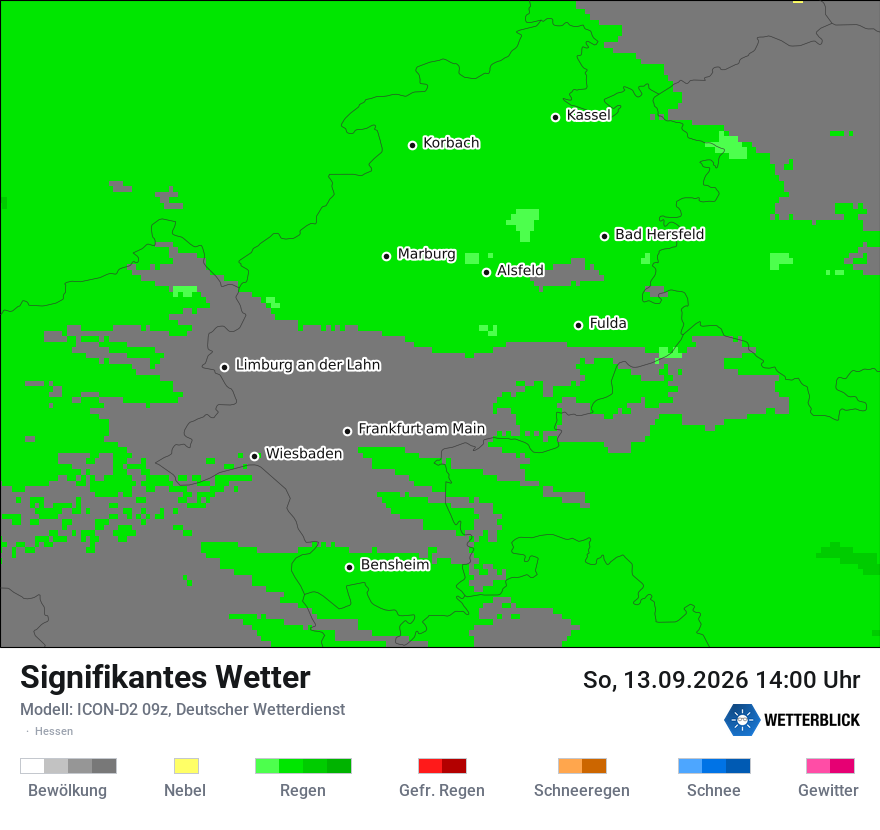 Signifikantes Wetter