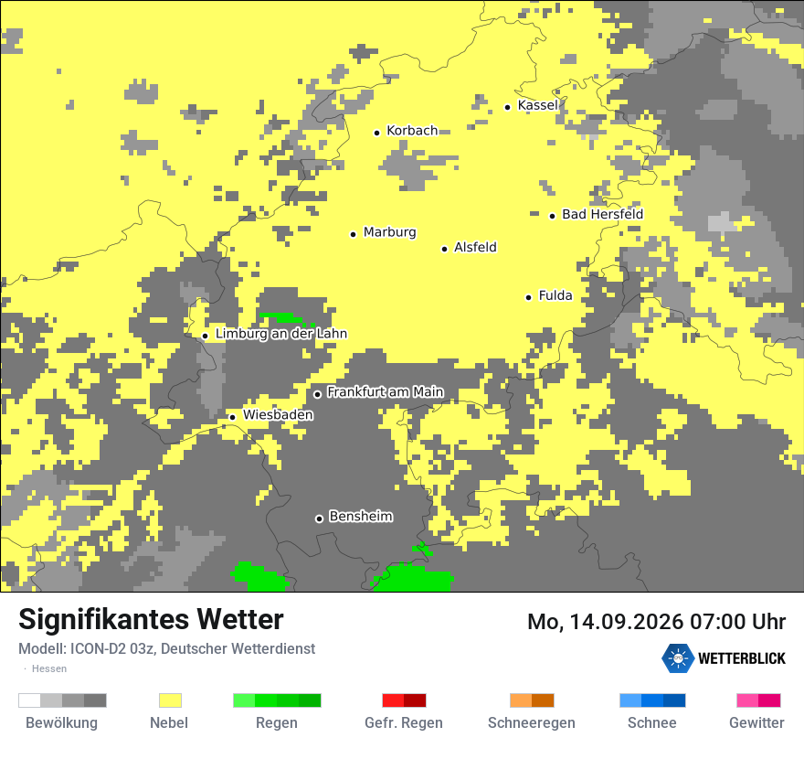 Signifikantes Wetter