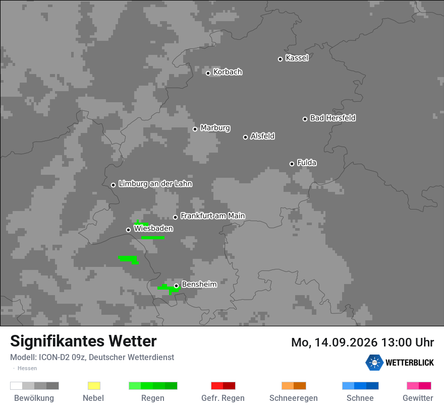 Signifikantes Wetter