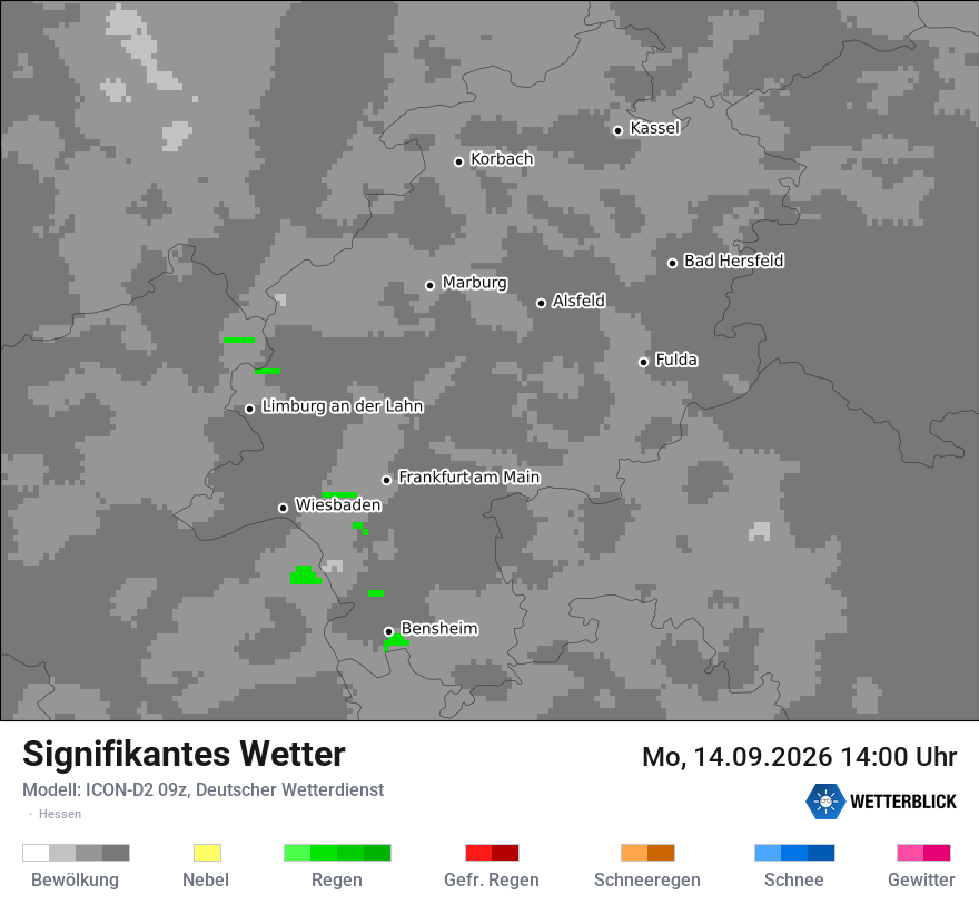 Signifikantes Wetter