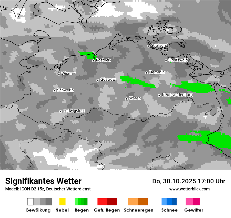 Modellkarten Signifikantes Wetter Modellkarten Signifikantes Wetter