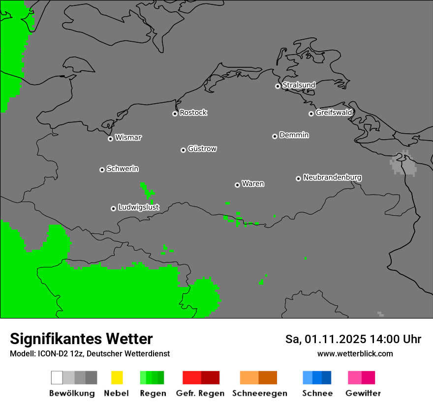 Modellkarten Signifikantes Wetter Modellkarten Signifikantes Wetter