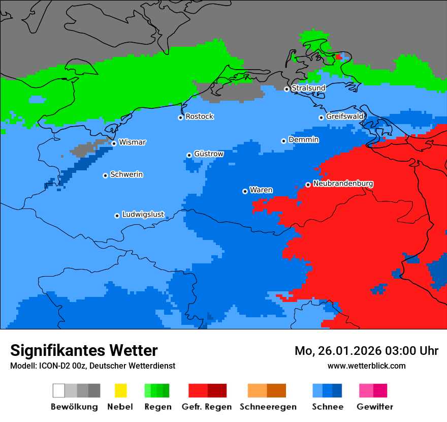Signifikantes Wetter
