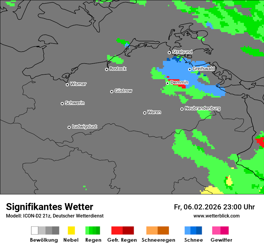 Signifikantes Wetter