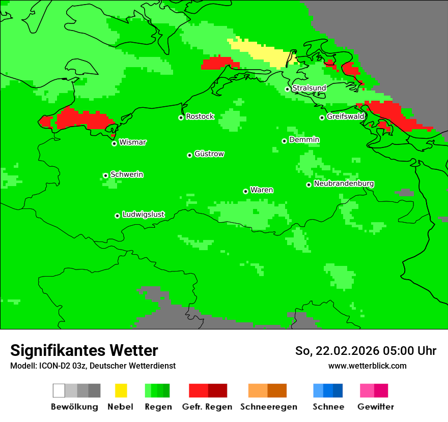 Signifikantes Wetter