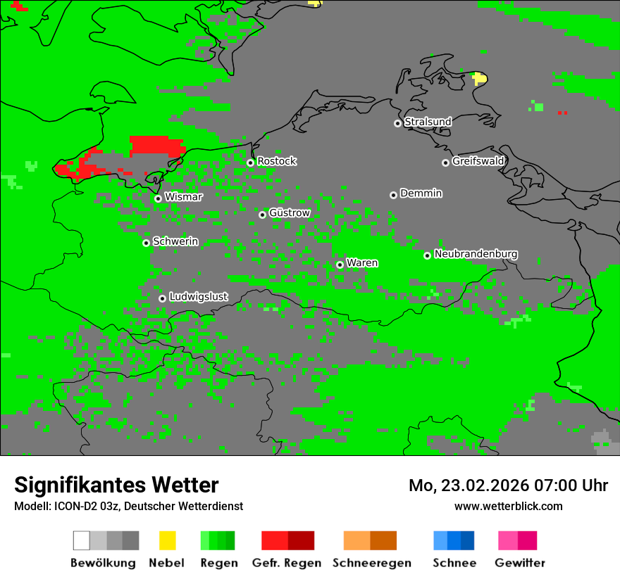 Signifikantes Wetter