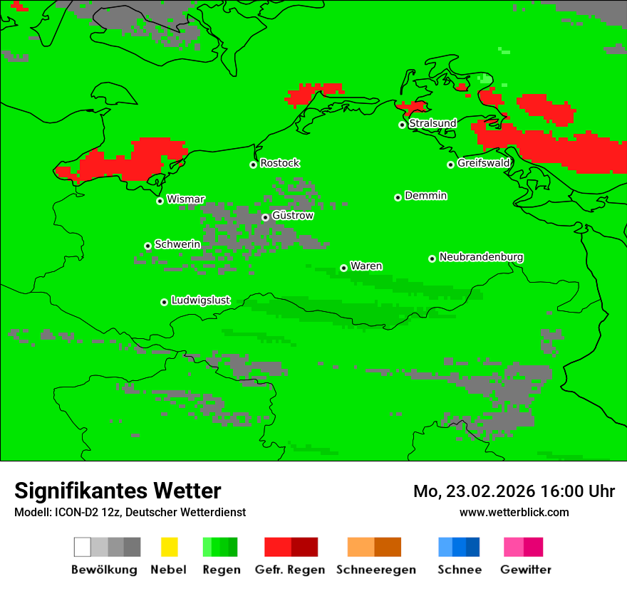 Signifikantes Wetter